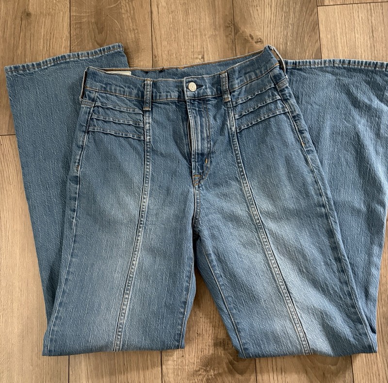 Gap Women's Blue Jeans Sz 27 Regular  Vintage High Rise