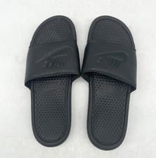 Nike Benassi Just Do It Men's Athletic Sandal Size 11 Black 343880-001