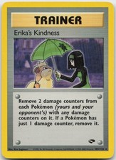 Erika's Kindness 103/132 Rare Gym Challenge Pokemon Unlimited LP