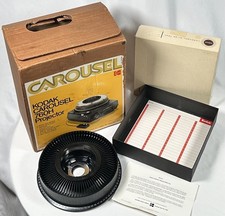 Kodak Carousel 760H Projector Box and Slide Magazine - BOX and MAGAZINE ONLY