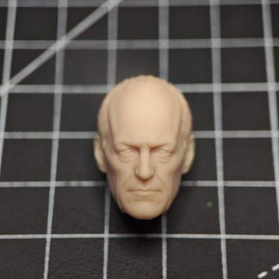 H2315 Unpainted Head Sculpt Michael B Jack 1/18 1/12 1/10 for 3.75'' 6'' 7'' Figure