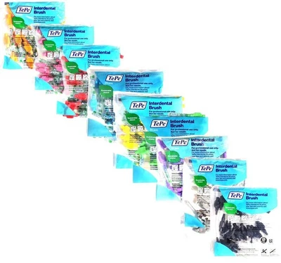 TEPE D-A-CH GMBH Cepillos interdentales originales TePe 25 piezas artículos variados tamaños a elegir