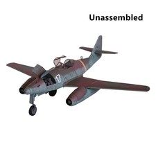 1:33 WWII German ME-262 Fighter Jet Paper Model Unassembled Military Aircraft