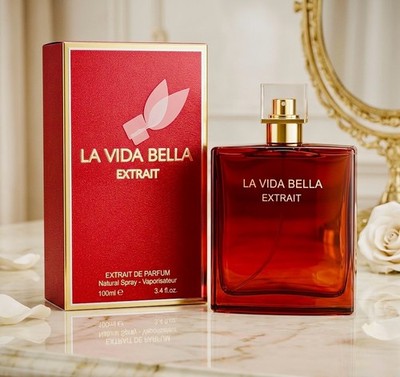 LA VIDA BELLA EXTRAIT WOMEN 3.4oz Inspired B La Vie Est Belle Perfume-New In Box