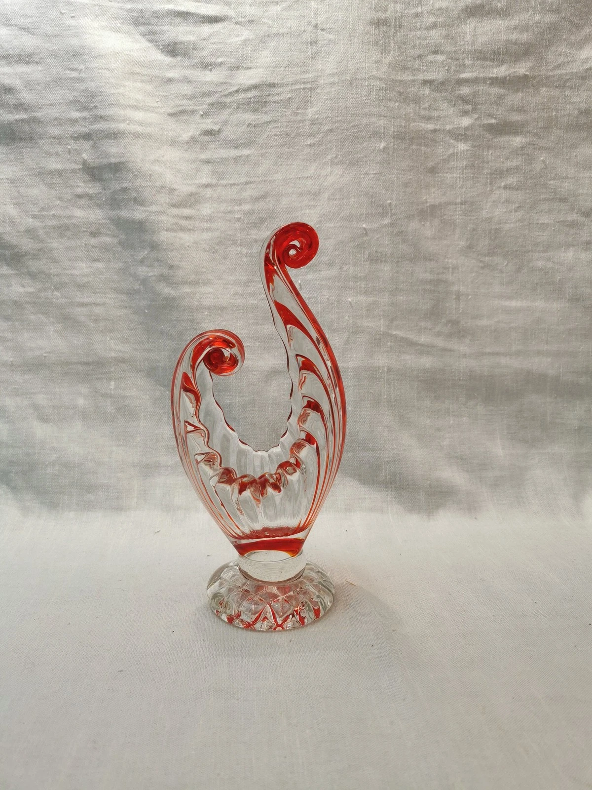 Beautiful Handmade Glass Vase, Glassware, decor