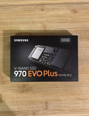 NEW/SEALED BOX - Samsung 970 EVO Plus 500GB NVMe M.2 SSD