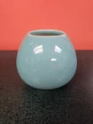 Rookwood blue vase 6524E 3.75 x 4