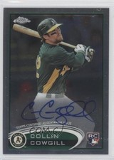 2012 Topps Chrome Rookie Auto Collin Cowgill #178 Auto 0l2