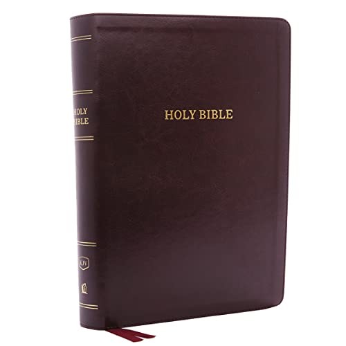 KJV Holy Bible: Super Giant Print with 43,000 Cross References, Deluxe Burgundy Leathersoft, Red Letter, Comfort Print: King James Version: Holy Bible, King James Version - Image 3
