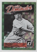 2014 Panini Hall of Fame Elite Dominator Mel Ott #22 HOF 0af