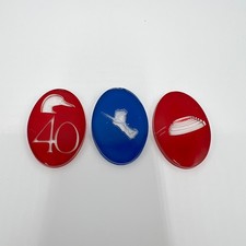 Set Of 3 Vintage Ithaca Model 37 Plastic Grip Caps Ducks Unlimited Clay Hunter