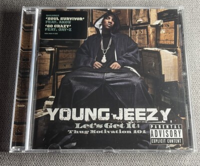 Young Jeezy - Thug Motivation 101 Let's Get It CD HYPESTICKER