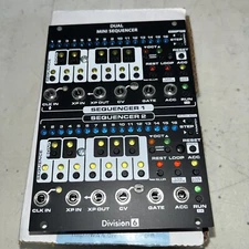 Division 6 Dual Mini Sequencer Eurorack Module ASSEMBLED new. FREE SHIPPING