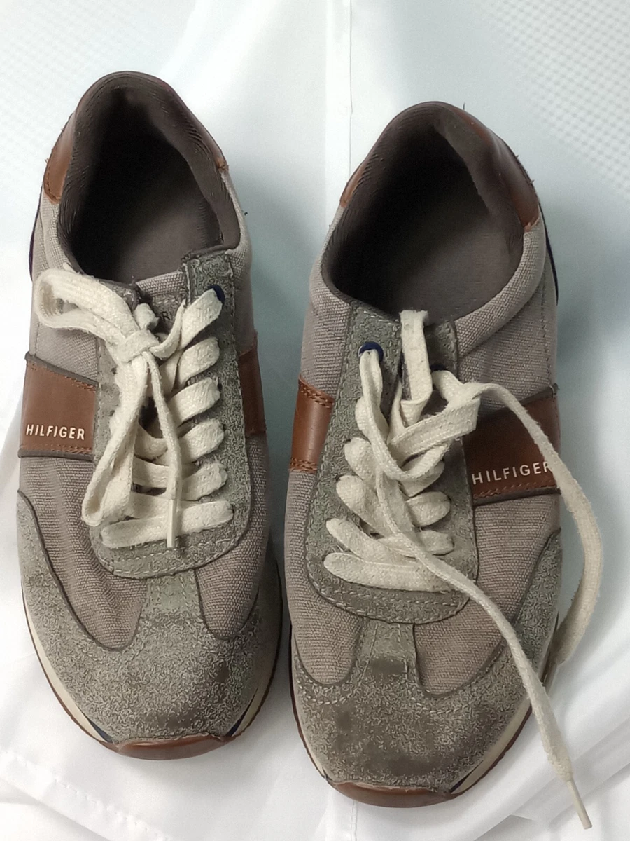 Tommy hilfiger suede sneakers deals