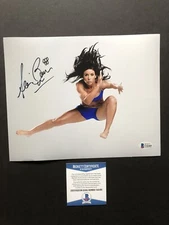 Allison Baver autographed signed 8x10 photo Beckett BAS COA USA Sexy Olympics
