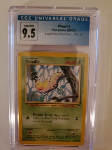 Weedle graded CGC 9.5 for sale on eBay