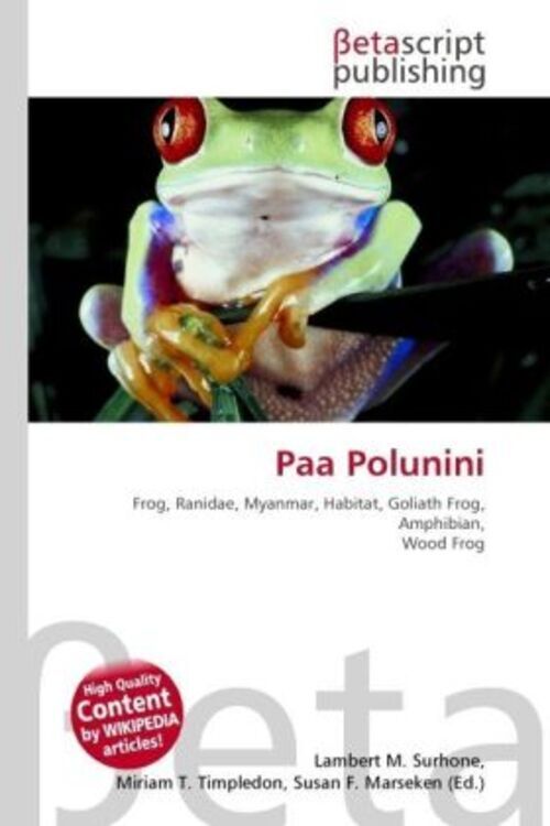 Paa Polunini Lambert M. Surhone (u. A.) Taschenbuch Englisch Ean