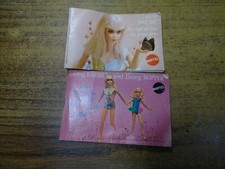 1969 and 1970 barbie booklets