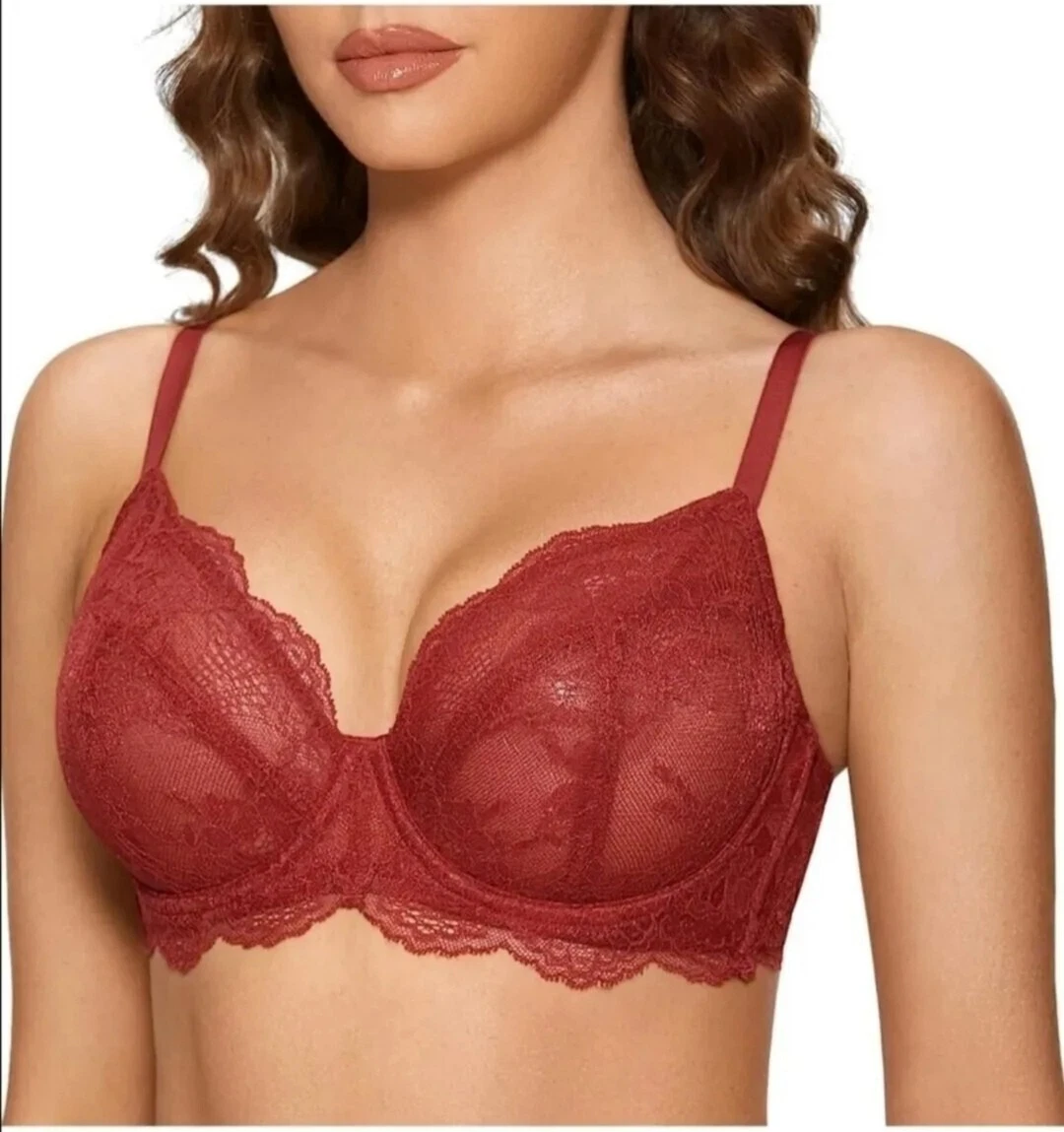 Bra, Lace Underwired Support Bra Size 42B