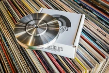 Breakaweight Record Stabilizer Turntable Weight STAINLESS (for 12" & 7" Vinyl)