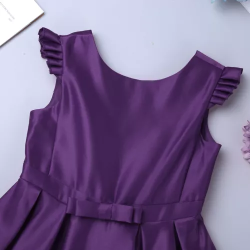 Flower Girl Princess Dress V-back Pageant Wedding Birthday Party Prom Kids Dress - Picture 89 of 97