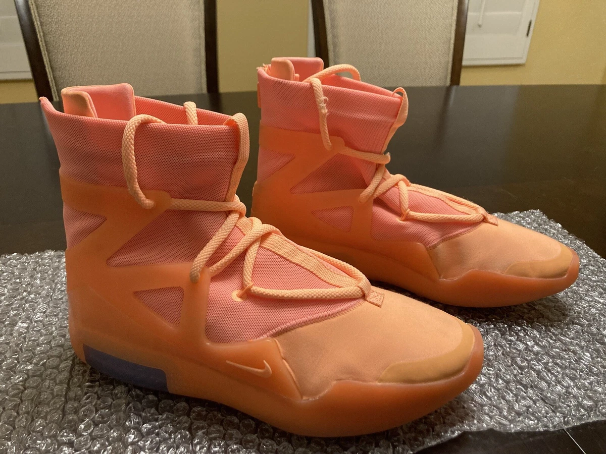 fear of god nike orange