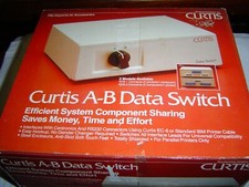 "NEW" CURTIS A-B DATA SWITCH DS-1