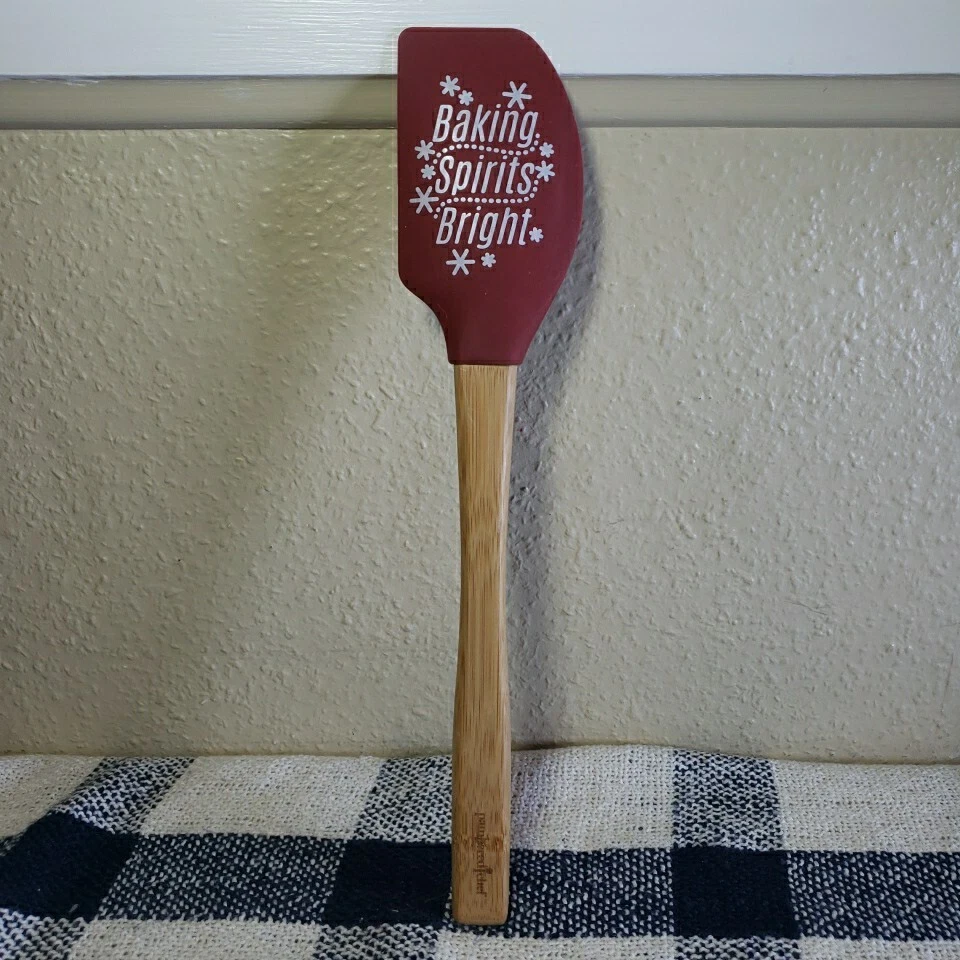 Pampered Chef Holiday Scraper 13 Inches Silicone Spatula Christmas Retired - Image 4 of 4