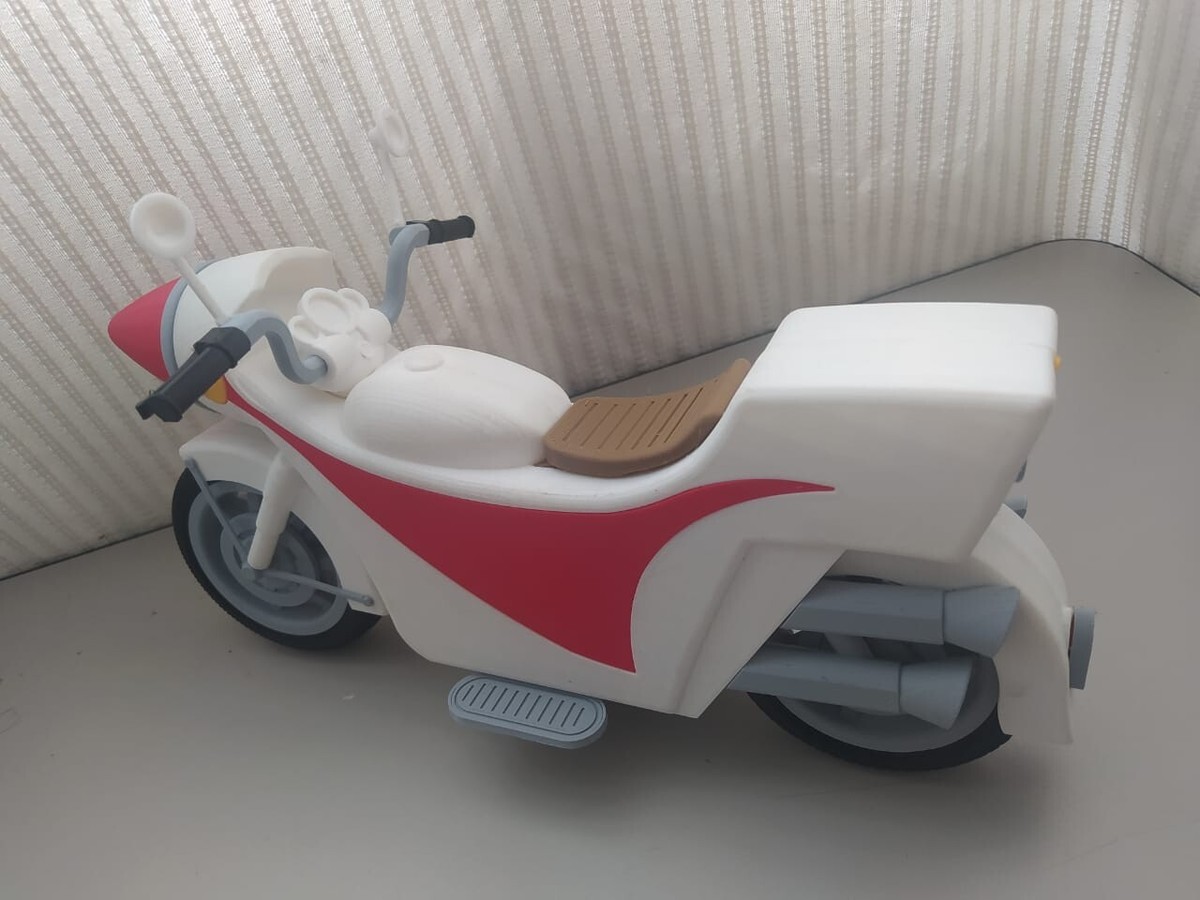 Gekko Kamen Moonlight mask Bike 1/6 scale for Medicom figure, not