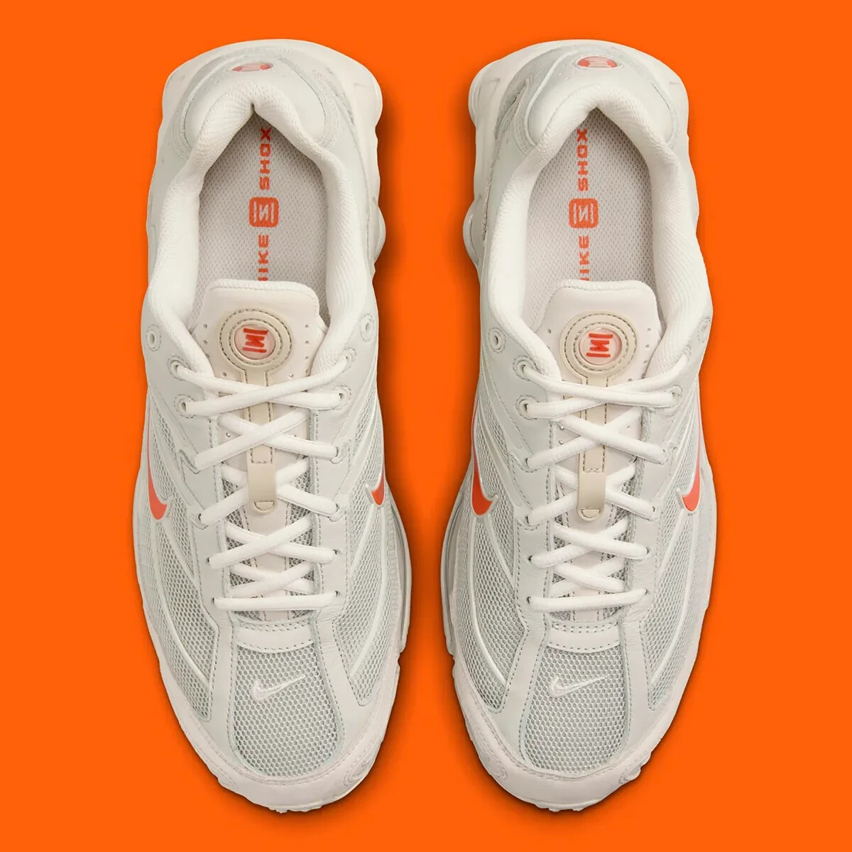Nike Shox Ride 2 Shoes Light Bone Turf Orange HQ5412-072