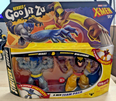Heroes Of Goo Jit Zu Marvel X Men '97 Wolverine And Beast Target