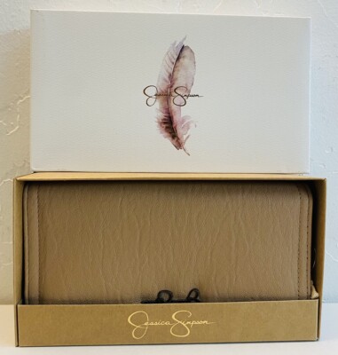 Jessica Simpson Faux Leather Purse Wallet