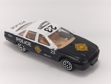 1991-1992 Chevy Caprice Police Collectible 1/64 Scale Diecast Diorama Model