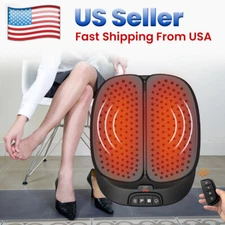 Snailax Foot Massager with Heat, Blood Circulation Plantar Fasciitis Feet Pain