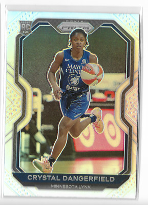 2021 Prizm WNBA Silver Prizm #41 Crystal Dangerfield RC Minnesota Lynx UConn