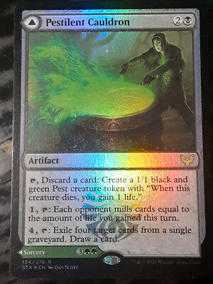 Pestilent Cauldron FOIL , Strixhaven SoM ,NM,MTG,FREE SHIPPING | eBay