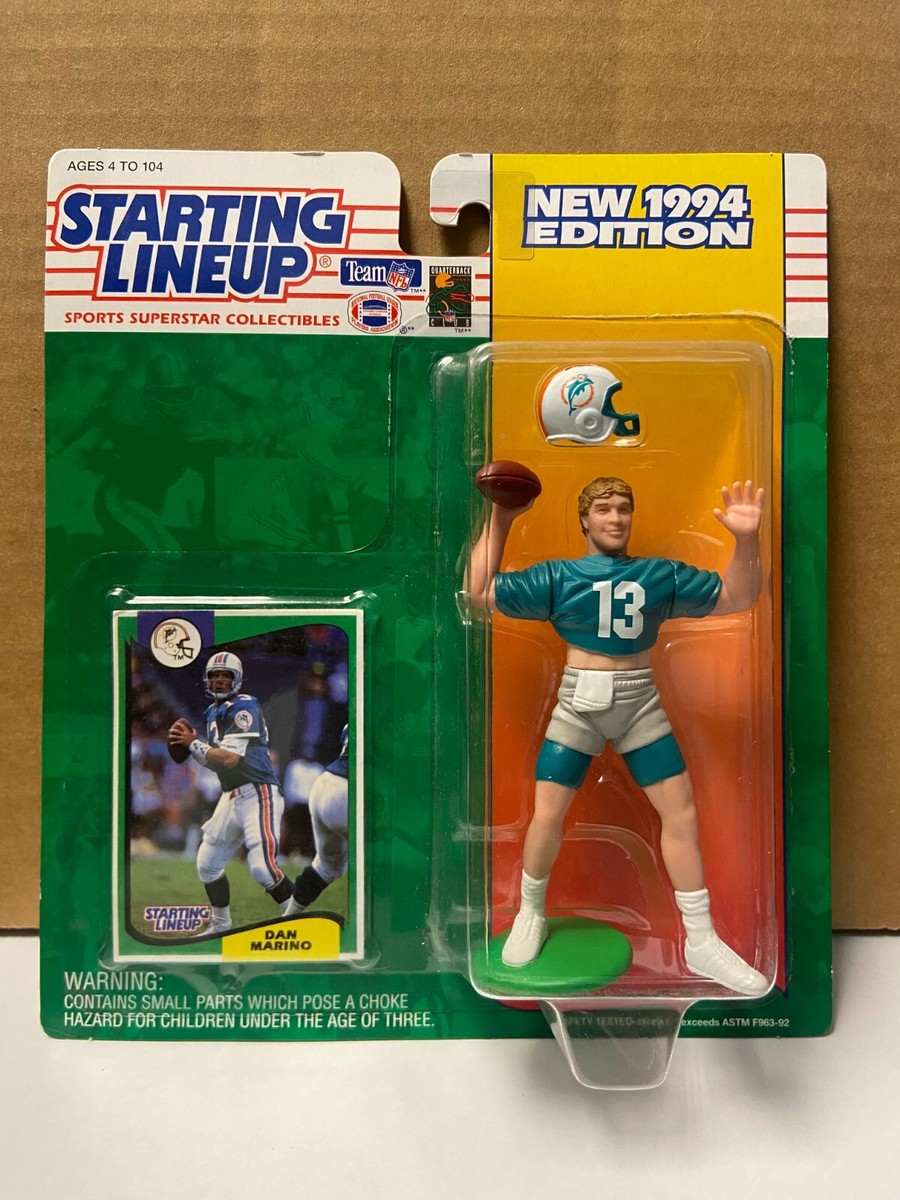 希少 ケナー社製 マイアミ ドルフィンズ NFL DAN MARINO アメフト 1994 Starting Lineup Miami Dolphins Dan Marino Prototype