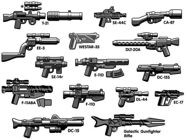 Lego star 2025 wars brickarms