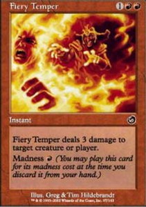 Fiery Temper x4 - Torment - NM-Mint, English - Torment