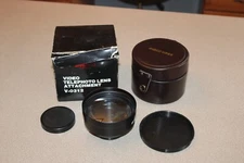 MIB Vintage Ambico V-0312 Video Telephoto Camera Lens Attachment
