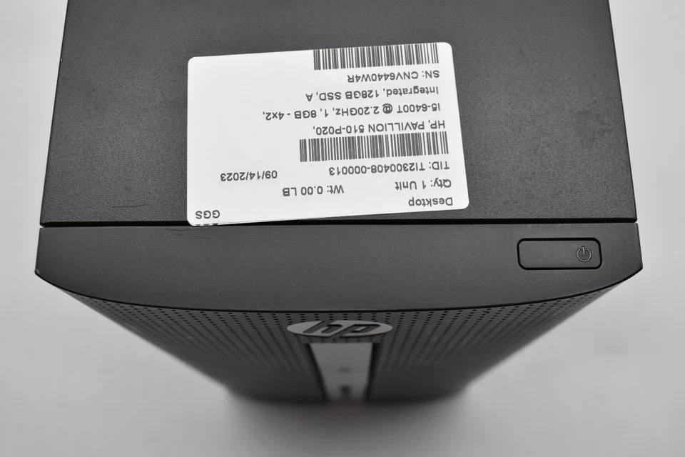 HP PAVILION 510-P020 MT PC i5-6400T @ 2.20GHz 8GB RAM 256GB SSD WIN10 - Image 4 of 4