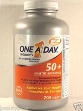 ONE A DAY Women's 50+ Healthy Advantage 200 Tablets *Multivitamin, Multimineral*
