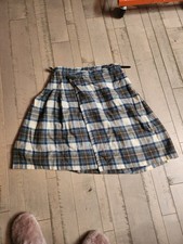 Highland Homes Made In Scotland Kilt Size 22. Pure New Wool