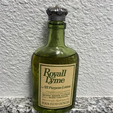 Vintage Royall Lyme 4oz All Purpose Lotion Made in Bermuda After Shave Cologne