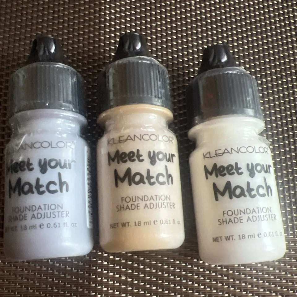 Set Of 3 Different Kleancolor Meet Your Match Foundation Shade Adjuster 💋🌷💕💓 - Image 2 of 4