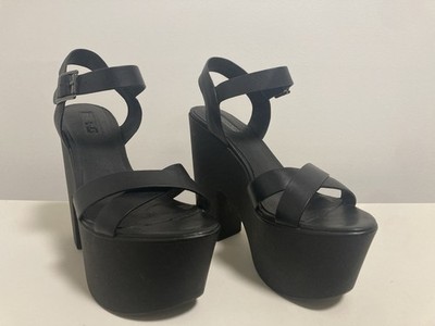 Topshop Launch Ankle Strap Platform Sandals