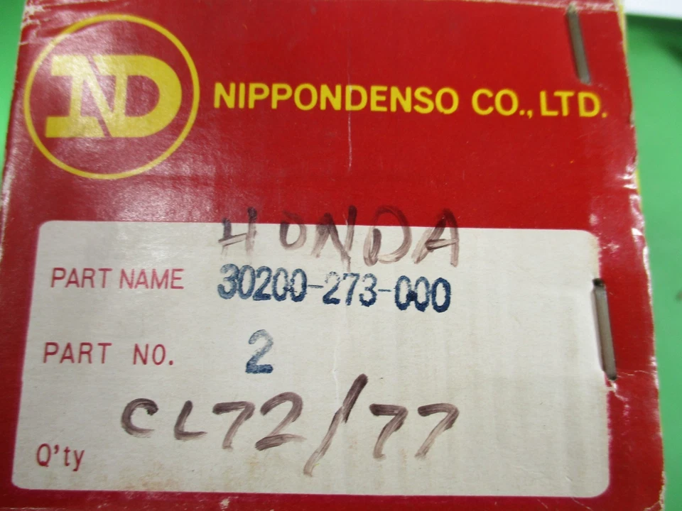 HONDA CL72 CL77 250 305 完整点板组件🔥 NOS🔥OEM🔥30200-273-000 — 第 4/4 张图片