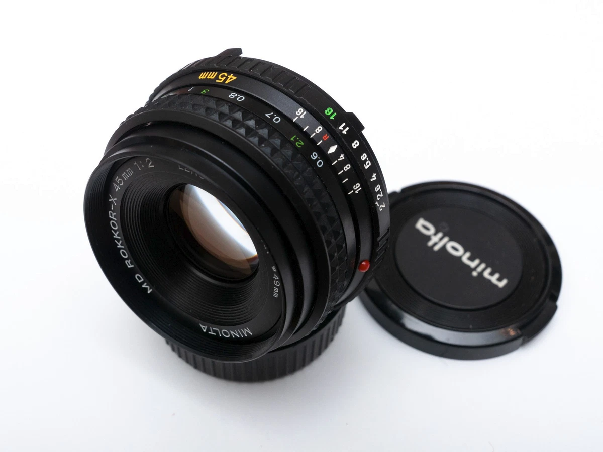 Minolta f/2 Camera Lenses 45mm Focal for sale - eBay