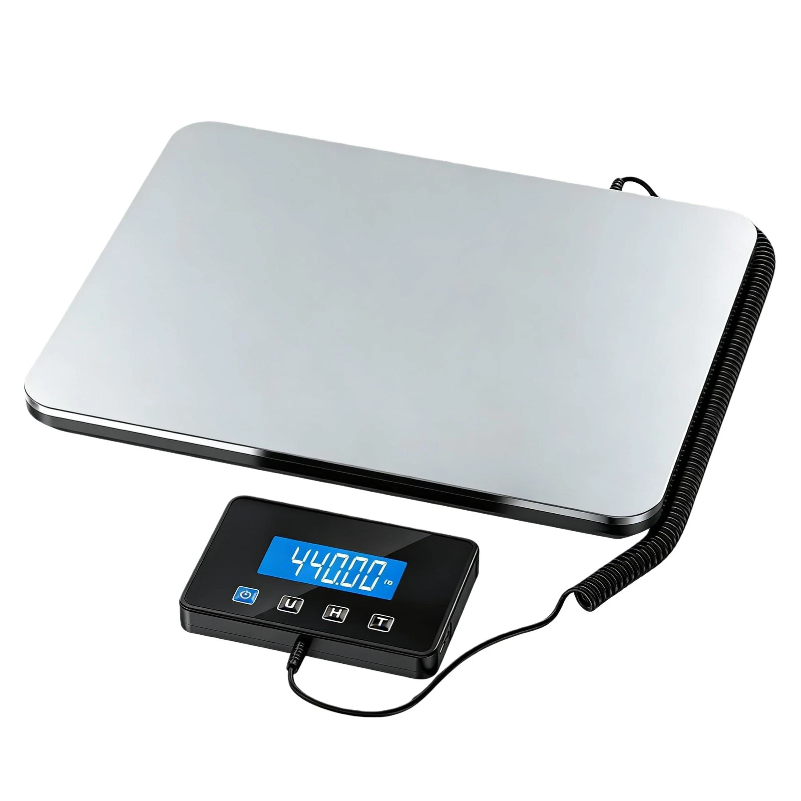 Shipping Scale, 440lb/1.8oz Digital Postal Scale for Small, Gray/Black