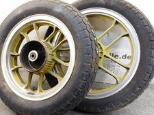 Honda VT 500 C VT500C PC 08 ruota ruote cerchi testati cerchio in lega anteriore e posteriore